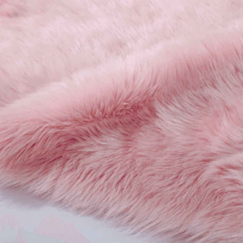 4 Pack Faux Fur Nail Mat for Pictures (15 x 19 in, White, Pink, Black,  Grey)