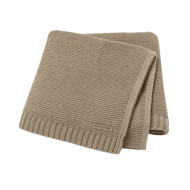 Mia | Knit Baby Blanket Collection - Periwinkle and Co.