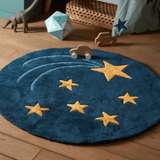 Rory | Shooting Star Plush Rug Play Mat - Periwinkle and Co.